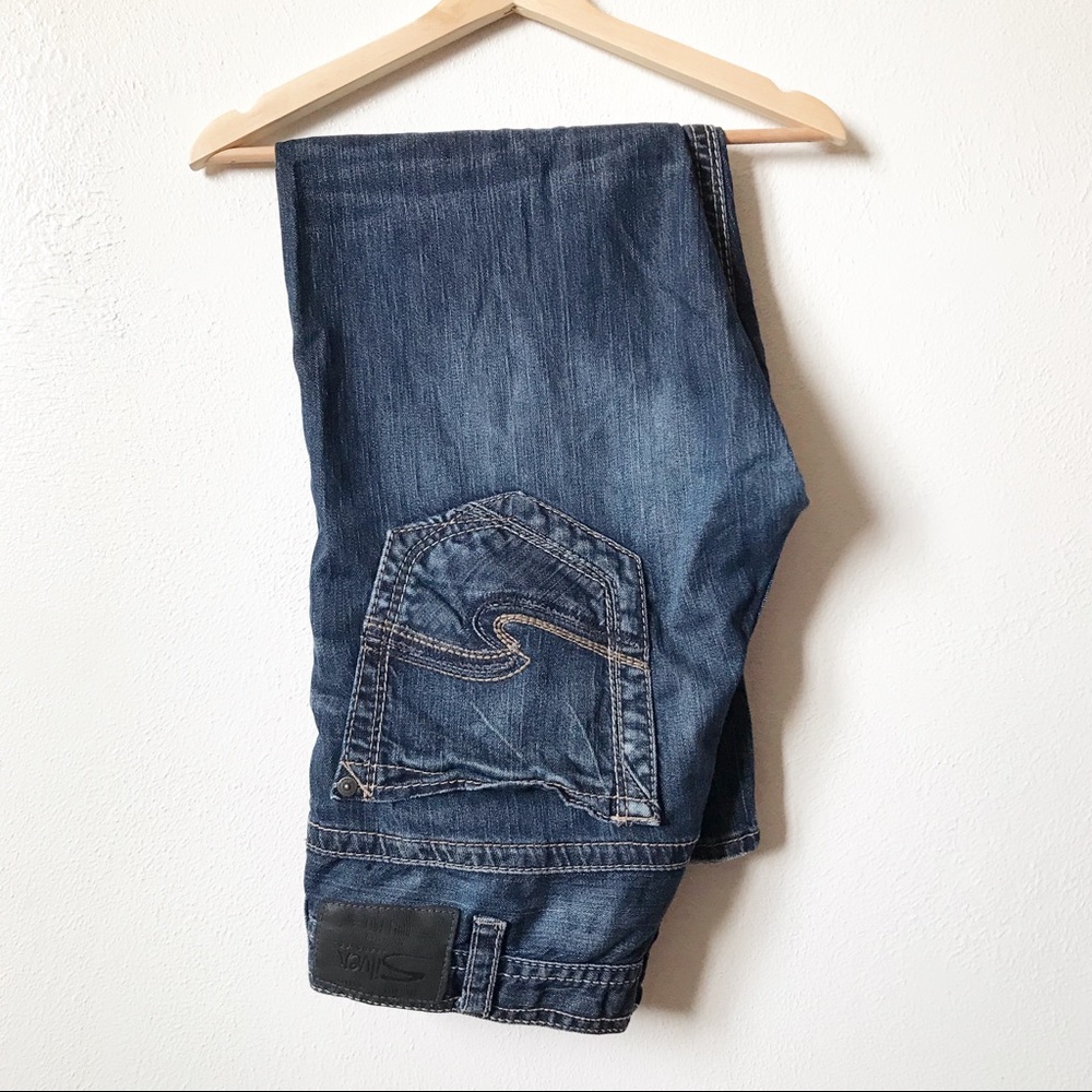 🔥Silver Jeans • Gordie 34×30🔥